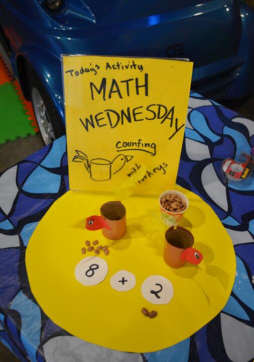 KiDiMuMuseum's tweet image. Gobble, gobble... some more #STEM fun from today&apos;s Turkey Math workshop! #MathWednesday #ece
