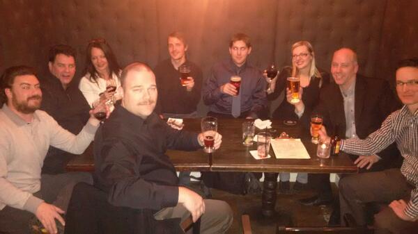 #YEG night out with the Wild West #VTN2013 crew #kindofabigdeal