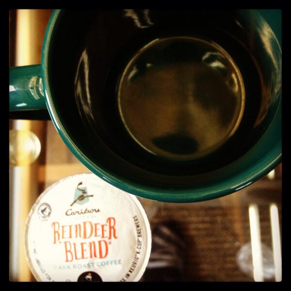 In a @Caribou_Coffee wasteland of the UP, this was a welcome oasis...