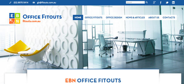 EBNFitouts's tweet photo. Launched our new website last night. Let us know what you think! http://t.co/cjkheHIApk #ebn #office #fitouts http://t.co/X9xI59zqfe