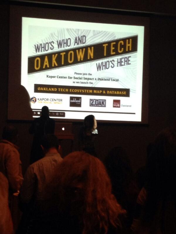 Pickavet's tweet image. Celebrating the launch of Live Work Oakland liveworkoakland.com #oaktech