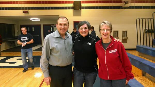 “<a href="/MikeCDrake/">Mike Cigelman</a>: Catching up with Meg Schebler. ” she was AD of the year you know!