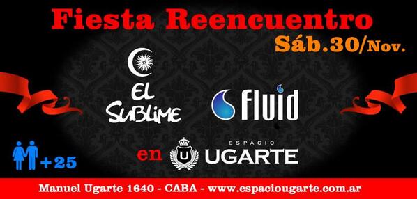ElSublimeok's tweet photo. RT @ElSublimeok @Pipimartinez el sabado 30 de nov hacemos el reencuentro de @elsublimeok y no te lo podes perder!!!! http://t.co/PxNxQE9Srk