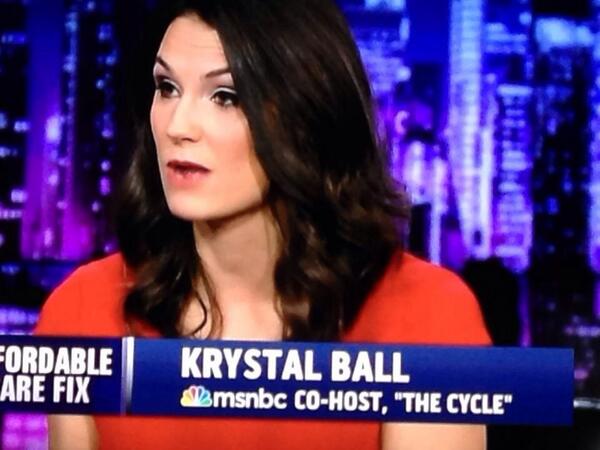 laffest's tweet image. Today's Pic! Let's ask Krystal Ball who'll be the next prez :D #coolnames @mikeruiz1 @msnbc
