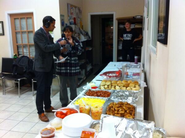 Amazing Filipino bkfast thanks to Dione Joyce of Tita Flips. Come! 1313 Queen W- Cowan entrance