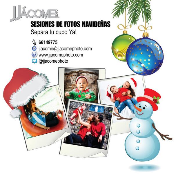 <a href="/CraftiquePanama/">Craftique Panamá</a>:  Reserva tu cupo para sesiones navideñas! #fotos #Panamá #craftytip <a href="/JJacomePhoto/">JJacomePhoto</a> #craftiquepanama