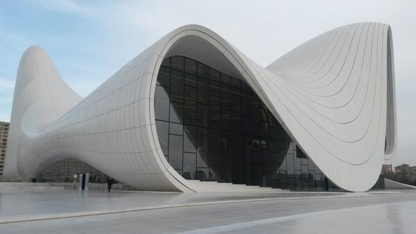 Heydar Aliyev Museum, #Baku #Azerbaigian #ZahaHadid