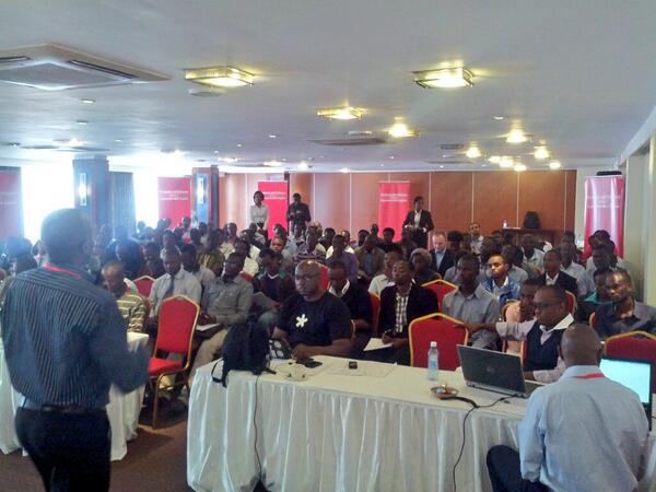 iHub's tweet photo. #KenyaJavaDay packed to the gills. Very interactive sessions especially on the hardware offered, #ExaLogic http://t.co/sb5u9YONAX