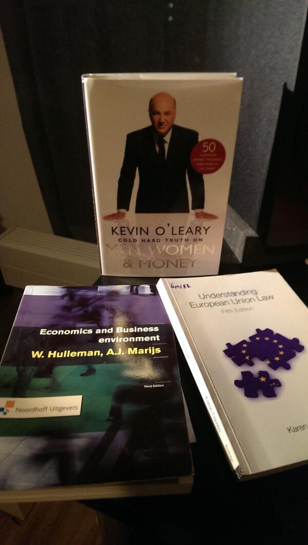 I preffer reading your book than the university stuff. This is where the real truth is revealed! <a href="/kevinolearytv/">Kevin O'Leary aka Mr. Wonderful</a>