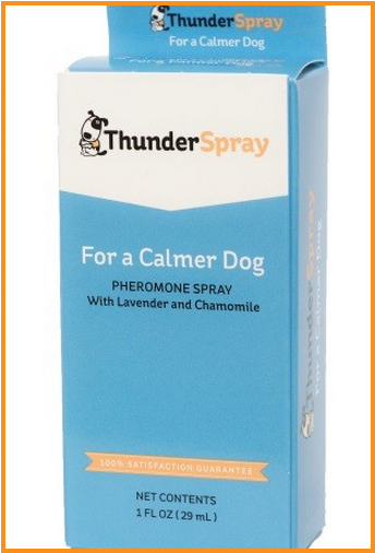 De los creadores de ThunderShirt, ya tenemos en doggiedoor.com.mx el ThunderSpray para perritos nerviosos.