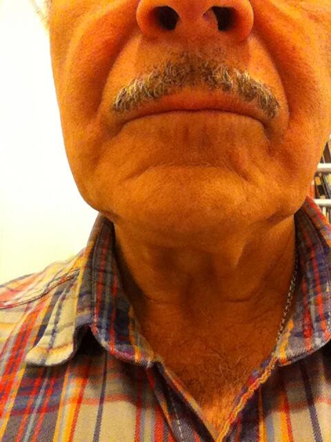 David_Suchet's tweet photo. It's growing well!!! Bravo Movember!! Please give generously!! http://t.co/EVzZTwg0wm