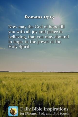 HisWordOurHelp's tweet image. Now may the God of hope fill you with all joy and peace in believing, that you may… (Romans 15:13)