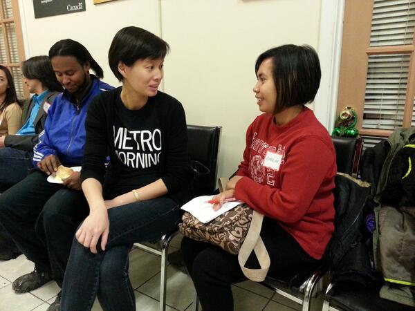 .<a href="/metromorning/">Metro Morning</a> producer Jean chats to caregiver Romelyn Saneo ahead of going on air. We'll hear from Romelyn at 7:40.
