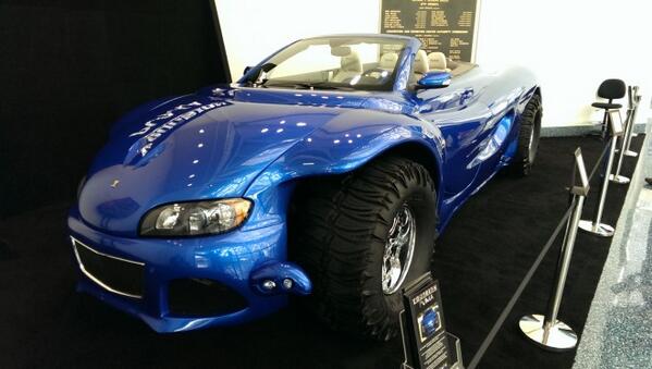 Stapletonbed's tweet image. Puma, the most ludicrous car ever makes its debut at the L.A. Auto Show. wrd.cm/I1o809