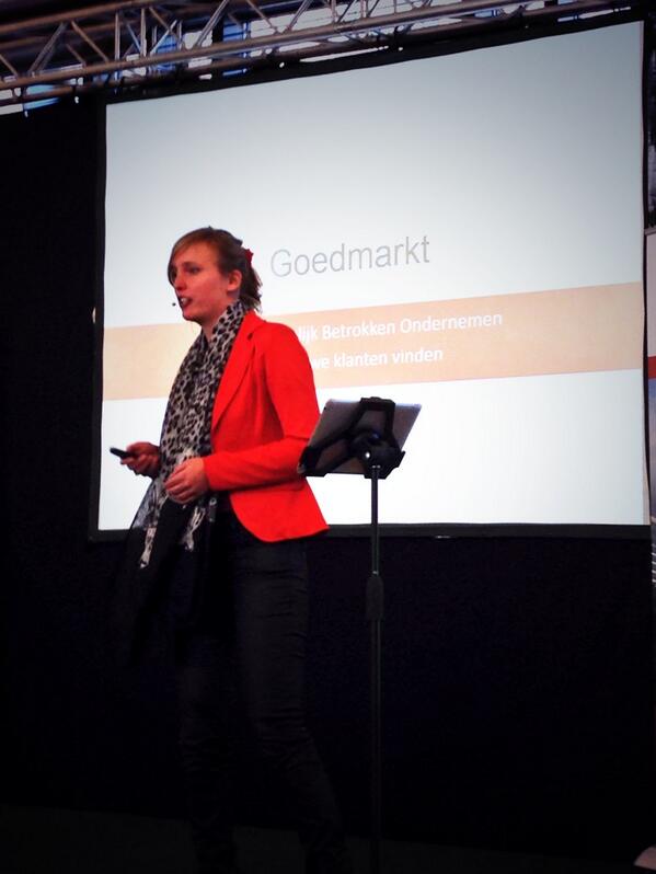 BabetteSocial's tweet photo. Klaar voor de PEP Talk van @Sannevdrotten van @Goedmarkt #movedby http://t.co/5cecIUMifp