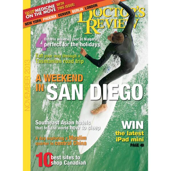 doctorsreview's tweet photo. Nov issue is online! Bakeless recipes, Canadian gifts, and travel news, features and deals http://t.co/l4RztooAnb http://t.co/fwwFrtMfP2