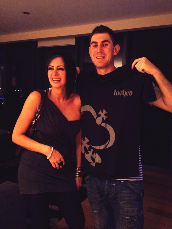 With <a href="/djlisalashes/">Lisa Lashes</a> for a pre party before Saturday. #goodtimes