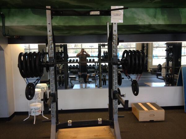 Too much weight for the bar <a href="/StevensonLax/">SU Men's Lacrosse</a> <a href="/cady_matt/">Matt Cady</a>