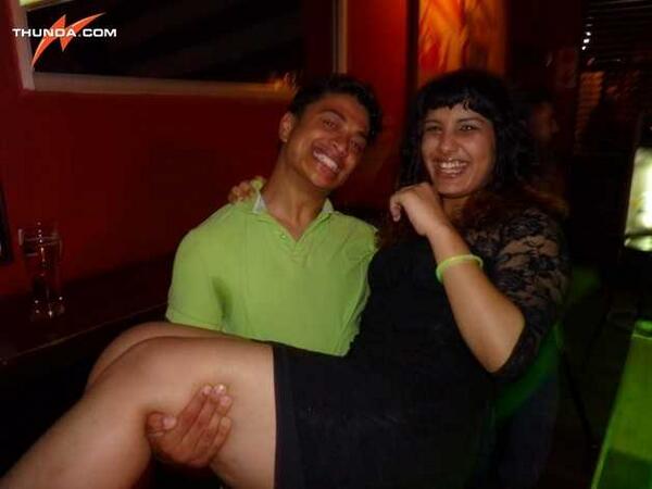 You're clearly not carrying her over the threshold so dude why are you picking her up in a club? #WeSeeYou