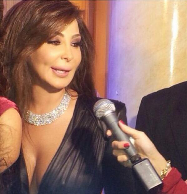 BZn2YD6IgAAqU4j صور الجميلة اليسا 2014   فساتين المطربة اليسا 2014 