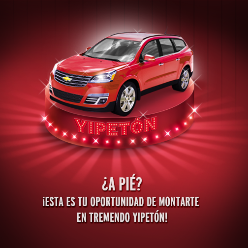 ¿A pié? ¡Esta es tu oportunidad de montarte en tremendo Yipetón! #YipetonJumbo