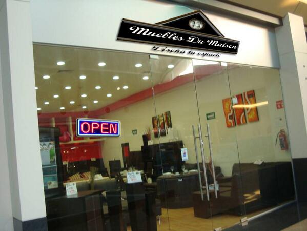 MueblesMaison's tweet photo. Ven a visitarnos! Estamos ubicados en Galerías Mazatlán a un costado de Modatelas. #diseñatuespacio http://t.co/Xb7ILf4hMU