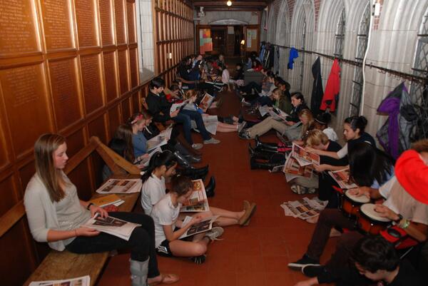 spsadmissions's tweet photo. Thanksgiving buffet tonight!  Wonder if the #spsfam will begin lining up @ 4:00 like they did in 2011 #tbt http://t.co/2S92rjrcz5