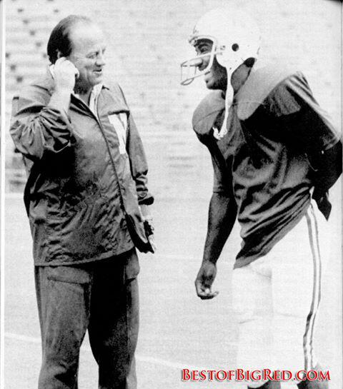 How about these two legends? Bob Devaney and Johnny Rodgers! #GBR #TBT