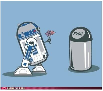 khaleesi_1's tweet image. The Bachelor: R2D2 Finds True Love 
#LesserStarWars
;)