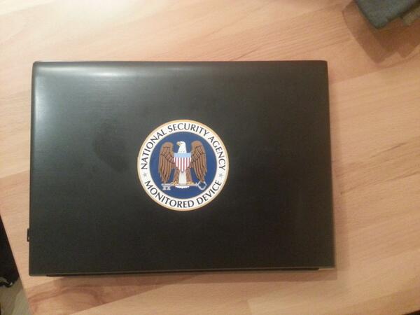 firefart's tweet image. work laptop #deepsec &apos;d