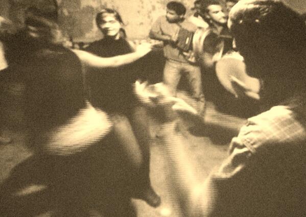 tonight at hamburger botschaft 8pm: the tarantella, war dance of the mafia -  w/ max dax and francesco sbano.