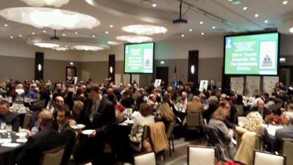 mikehalston's tweet photo. Big crowd at @ChicagoBBB @chicagoBBB Torch Awards luncheon http://t.co/zi2wQPj9bw
