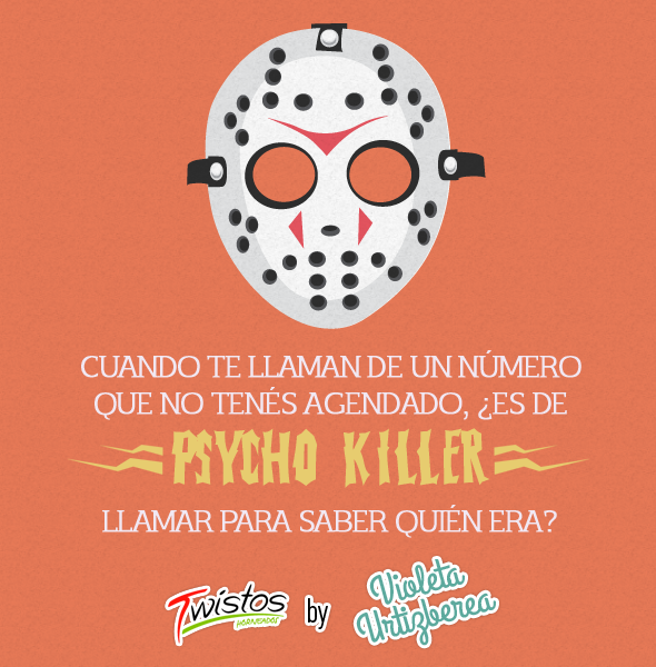 TwistosArg's tweet photo. En algunos casos mi ringtone debería ser los violines de Psicosis. #VioletaUrtizberea @violeurtizberea http://t.co/UD37miexiz