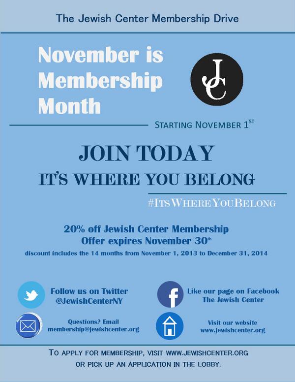 JewishCenterNY's tweet photo. @JewishCenterNY http://t.co/l8FbWfWOFN