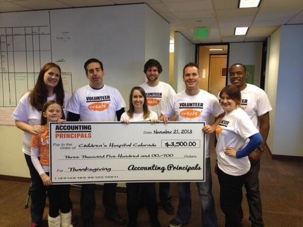 BlakeJacksonAPS's tweet photo. Here's our team before we head down to the Children's Hospital. #APGivesBack #myjobsmorefun http://t.co/6uIeYLBD1p