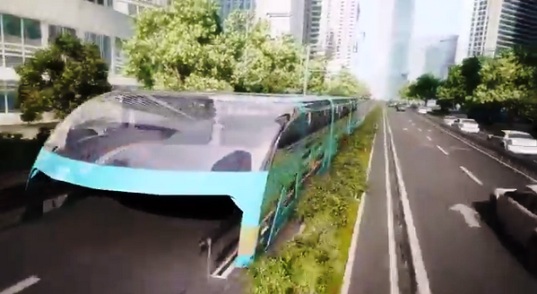 Pajaropolitico's tweet image. #VIDEO: Land AirBus, el transporte público futurista que podría implementarse en #China animalpolitico.com/2013/11/conoce… … …