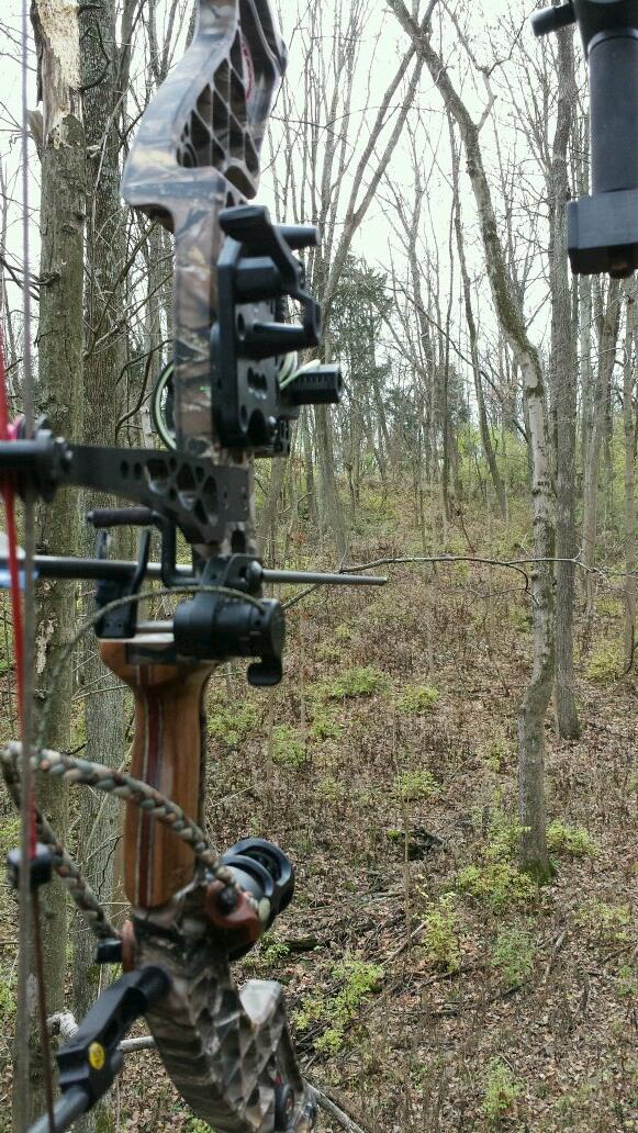 ZKRESS's tweet image. @LindseyScottt thanks for the favorite. In the stand now trying for a Midwest trifecta!  #crushville #bowhunter