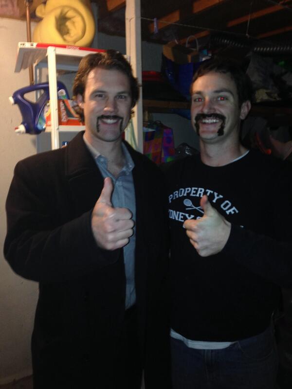 CB_Crustaches's tweet photo. “@RSandyMuir: Little bit of Just for Men never hurt anyone! @CB_Crustaches http://t.co/a3Gb96qbGD” well done, men.  #devotion