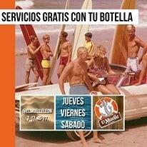 ElMuelleLeon's tweet photo. Hoy jueves todos los servicios incluidos con tu botella!! Promoción única de El Muelle Leon!! Rsv 7174677 http://t.co/dFAUtSGkMX
