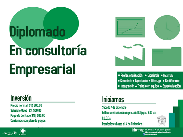 IDITpyme's tweet photo. Prepárate para los retos más fuetes, por ello forma parte del Diplomado “En consultoría Empresarial” @IDITpyme http://t.co/7iQ6FCctuj