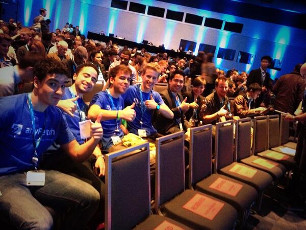 groques's tweet image. Last mile... #df13 #salesforcehack