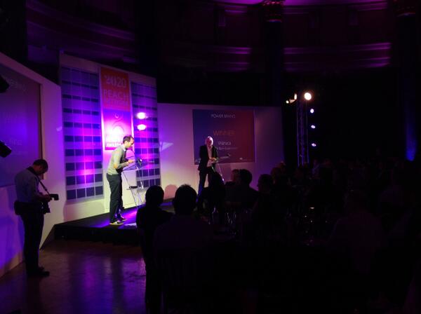 CGAPeach2020's tweet photo. And the winner is Wahaca! #peach2020 http://t.co/Zh03hxNisR