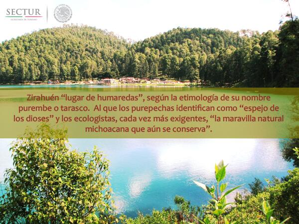 SECTUR_mx's tweet photo. Descubre el rincón de agua verde, lago de Zirahuén, ideal para disfrutar de un paradisiaco entorno natural #Michoacán http://t.co/lDk6e0ive7