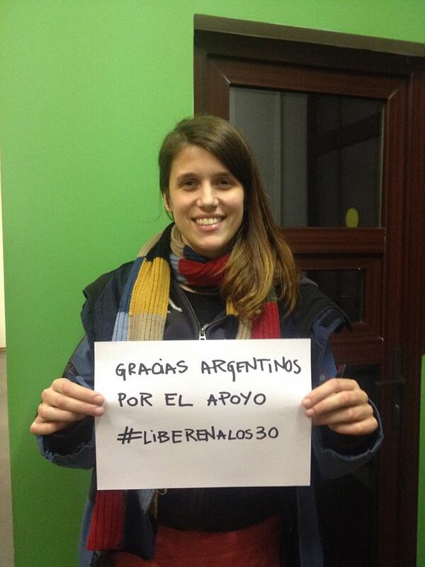 pablobullrich's tweet image. #LiberenALos30 La foto que hace que tanto laburo haya valido la pena. Camila dice GRACIAS: