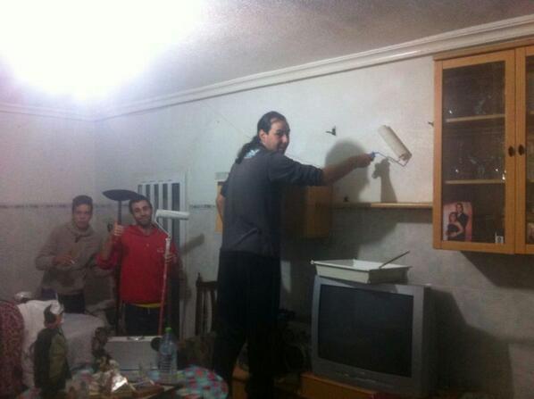 puesna tarrde pintando con <a href="/JuanjoG73534792/">Juanjo Garcia</a> , <a href="/91Mulaantonio/">Antonio</a> y #peperrapero