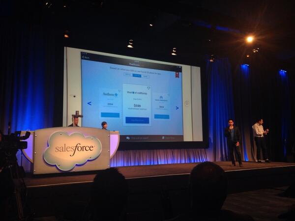 groques's tweet image. Amazing user interface for healthcare.love app! #df13 #salesforcehack