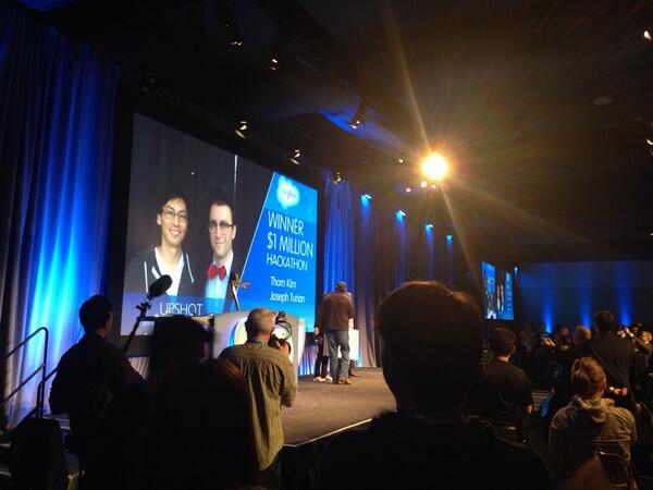 LangstonJessica's tweet image. Grand prize winner!!!! UPSHOT just won $1 MILLION DOLLARS!!! #salesforcehack