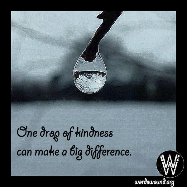 kelly_zimmer's tweet image. RT @onlinebullying: One drop of kindness can make a big difference. #d123cov #RAK
