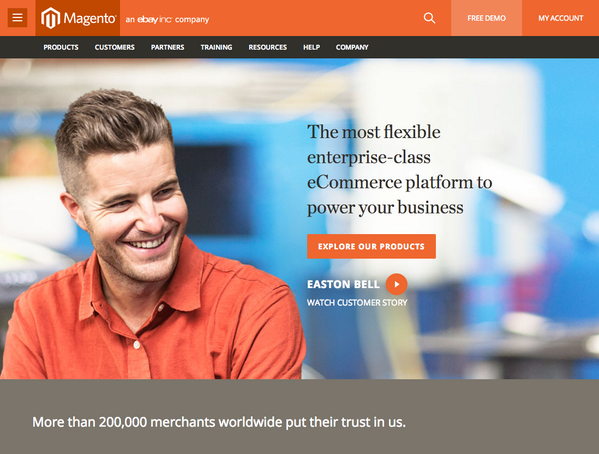 coburnhawk's tweet photo. NEW http://t.co/APo076RdzJ is now LIVE! I'm proud of the #Magento designers &amp; devs that made it possible http://t.co/qKS9W9FAEE