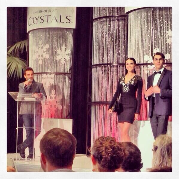 Hosting "Fashion Gives Back" in #Vegas <a href="/crystalsLV/">The Shops at Crystals</a> #crystalsFGB #luxury #philanthropy now off to #NYC!